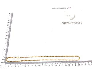 cadena oro 18k 22.5cm