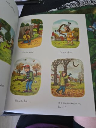 Monkey Puzzle y Stick man en ingles