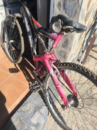 Bicicleta de Montaña Rosa 21 Velocidades