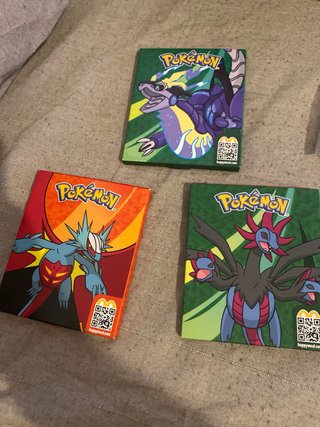 Lote 3 Cajas Pokémon McDonald's con sobre sin abri