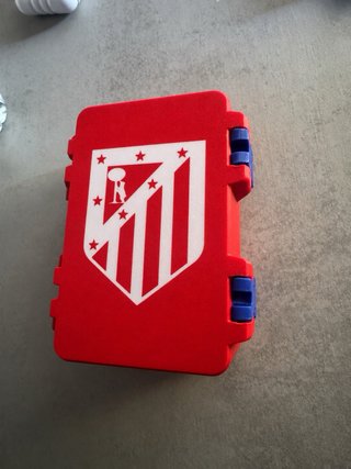 Caja para Cromos Panini Atlético de Madrid