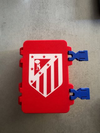 Caja para Cromos Panini Atlético de Madrid