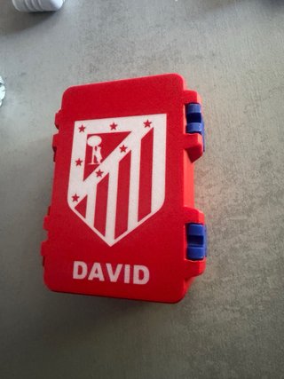 Caja para Cromos Panini Atlético de Madrid