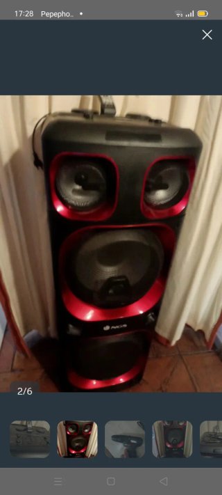 Altavoz Bluetooth NGS con Mando