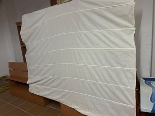 Cortina Estor Blanca con estructura