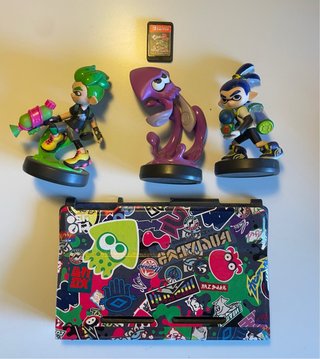 Pack Splatoon 2 para Switch + 3 Amiibo y funda
