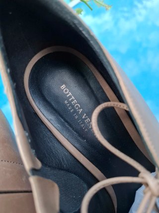 Décolleté Bottega Veneta beige tg 38