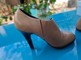 Décolleté Bottega Veneta beige tg 38