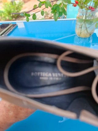 Décolleté Bottega Veneta beige tg 38