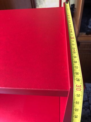 Estantería Roja