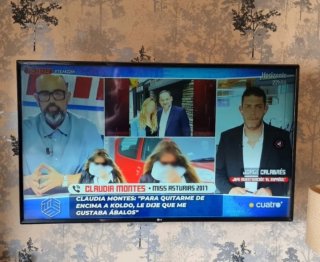 TV LG Grande k soporte pared Urge Venta Lunes/Mart