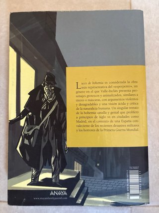 Libro: Luces de bohemia - Anaya
