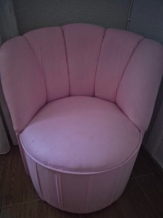 Sillón/Butaca Descalzador Rosa