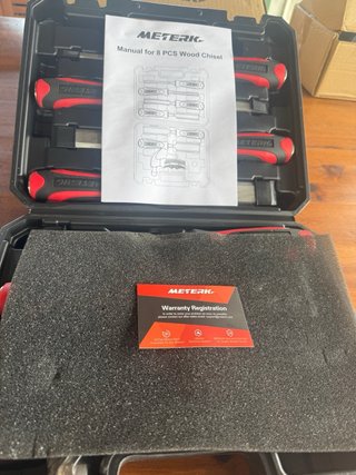 Set de Cinceles y Formones Meterik