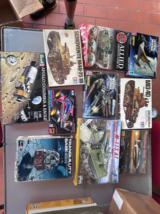 Modellini da costruire: Star Wars, carri armati, a