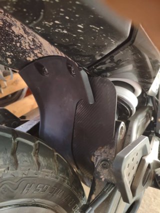 Extension guardabarros KTM 390 adventure 2025