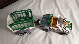 Coche con Remolque ZOO Playmobil