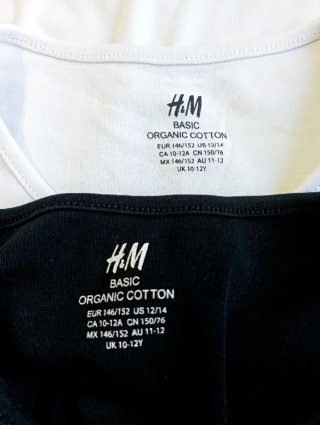 Lote de 4 Camisetas H&M 11 años