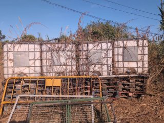 5 Depósitos IBC de 1000 Litros