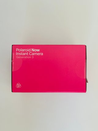 Polaroid Now Instant Camera Gen 3 Pink nueva
