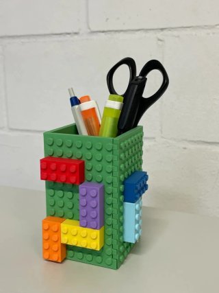 Portalápices de Construcción Lego personalizable