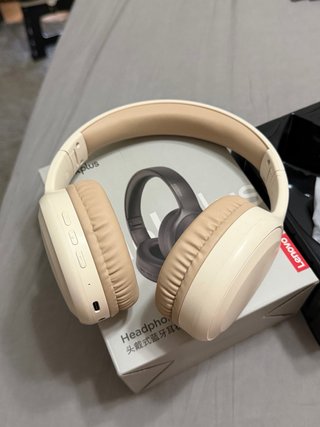 Auriculares Lenovo TH30 Bluetooth Beige