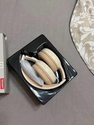 Auriculares Lenovo TH30 Bluetooth Beige