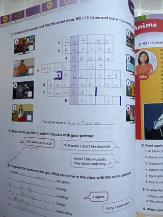 Open Up 6 Activity Book Spain)