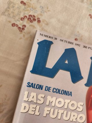 Revista LA MOTO n°30, octubre 1992