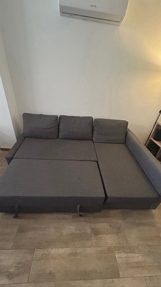 Sofá cama Chaise Longue Gris