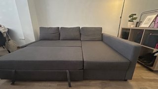 Sofá cama Chaise Longue Gris