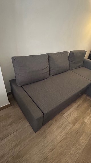 Sofá cama Chaise Longue Gris