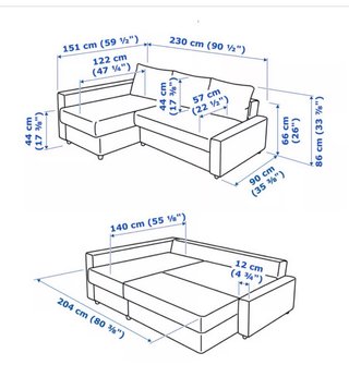 Sofá cama Chaise Longue Gris
