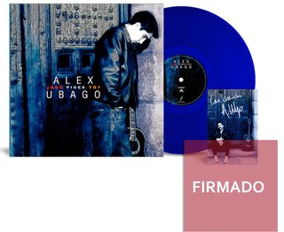 Vinilo Alex Ubago ¿Qué Pides Tú? Firmado