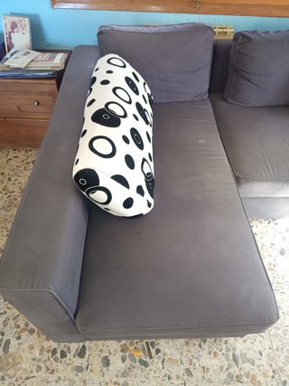 Sofá chaise longue convertible en cama con canapé