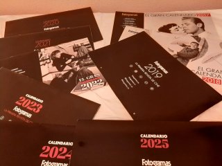 Lote de 9 Calendarios Fotogramas