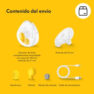 Sacaleches Medela Magic InBra 1 unidad