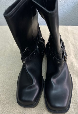 Botas Negras Stradivarius Talla 38