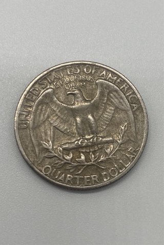 Moneda 1/4 Dólar Washington 1967 USA