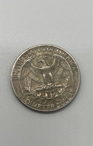 Moneda 1/4 Dólar Washington 1967 USA