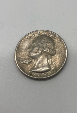 Moneda 1/4 Dólar Washington 1967 USA