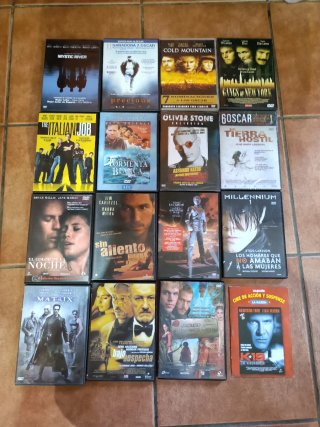 Colección 15 Películas DVD (Acción/Suspense)