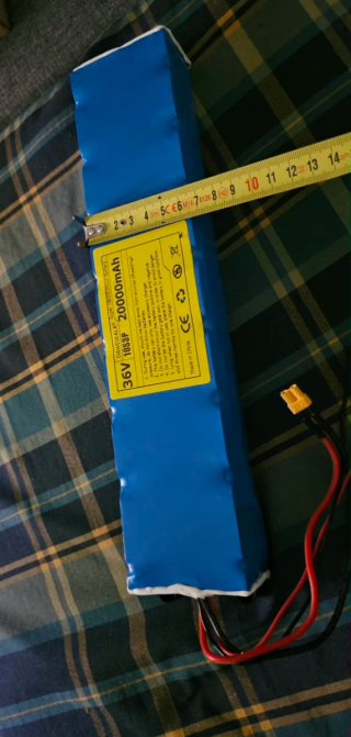 Batería 36V 20000mAh 10S3P