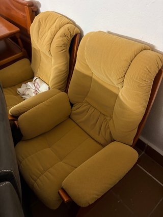 Set de 2 Sillones Amarillos