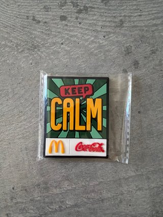 Imán McDonald's Keep Calm