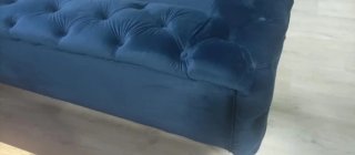Sofá Chaiselongue Derecho Azul