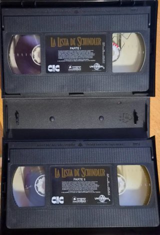 La Lista de Schindler (VHS)