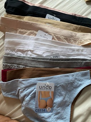 Pack 3 tangas Unco talla U 5€