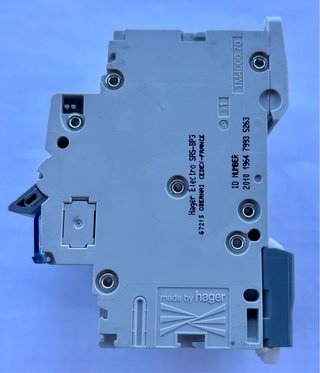 Interruttore magnetotermico  Hager MCA450 C50 10kA