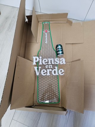 LUMINOSO NEON LED GRANDE CERVEZA HEINEKEN